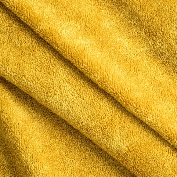 Micas Hand braided lioness Mustard Yellow Dress size M mc7-37 - Picture 7 of 8